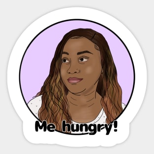 Memphis 90 day fiance - me hungry Sticker